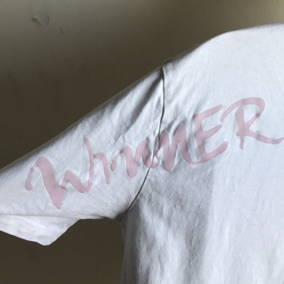 Miss Sixty sz Medium graphic tee photo girl adjustable Neck strap print on back - Picture 5 of 16